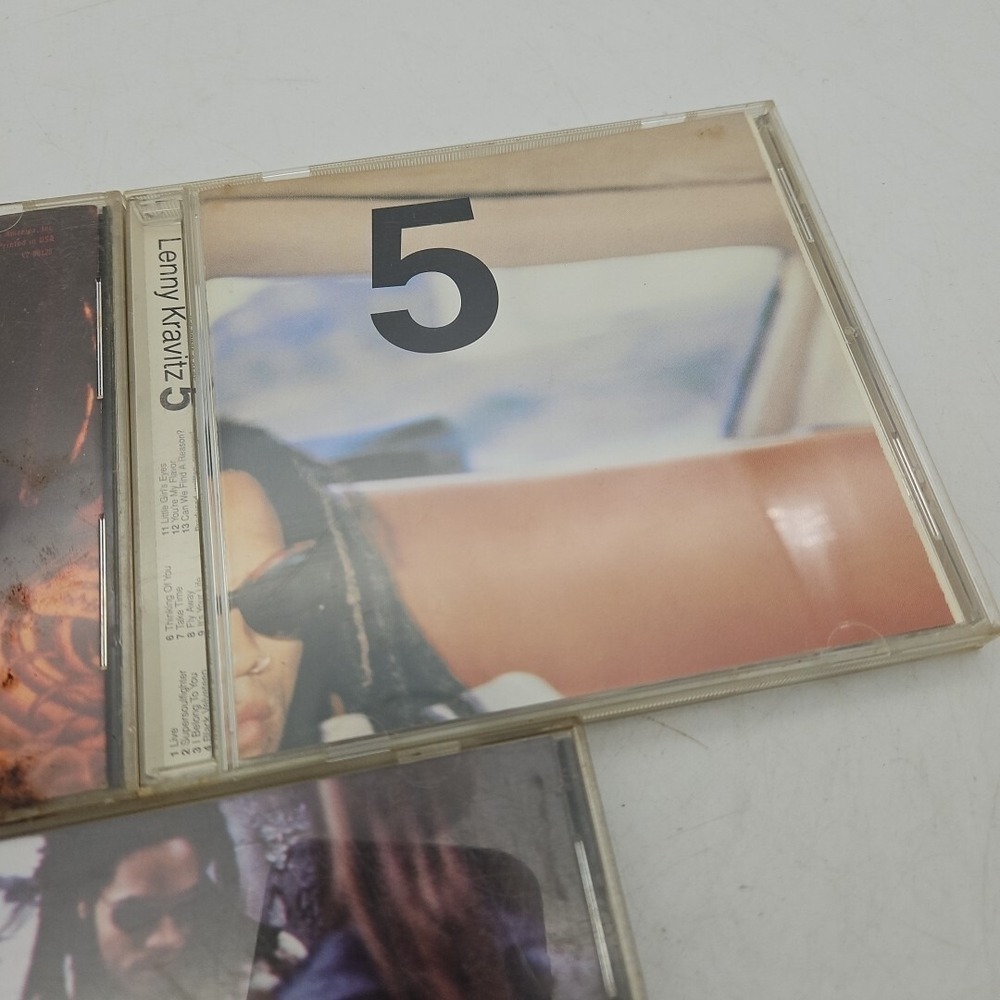 Lot Of 3 Lenny Kravitz CDs Albums 5 + Are You Gonna Go My Way + Let Love Rule - Picture 3 of 5